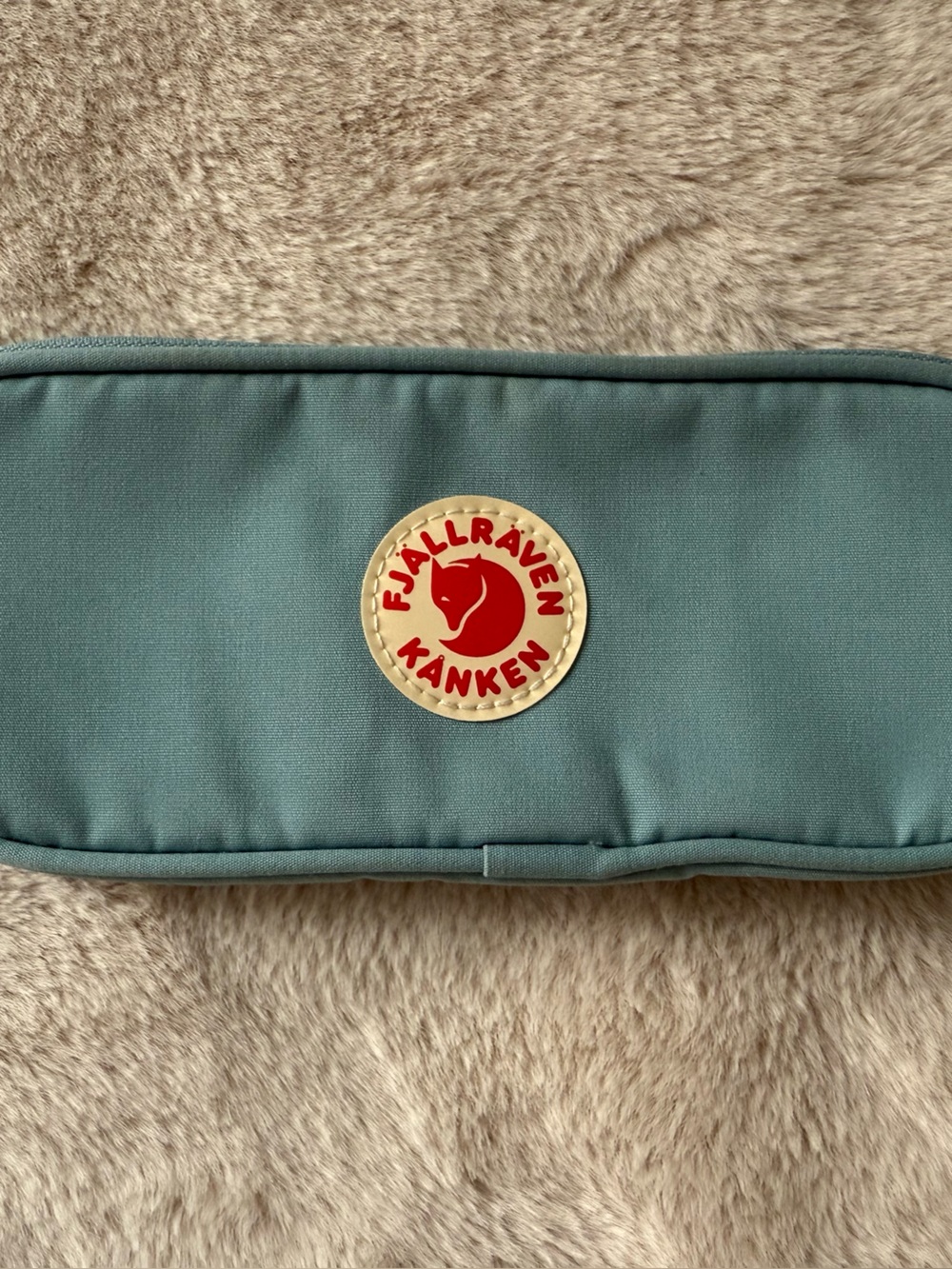 Fjallraven Kanken Pencil Case Glasses Case Frosted Sky Blue - Picture 3 of 6